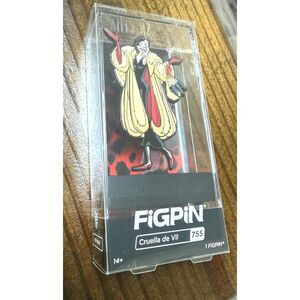 FiGPiN Disney Villains Cruella de Vil #755